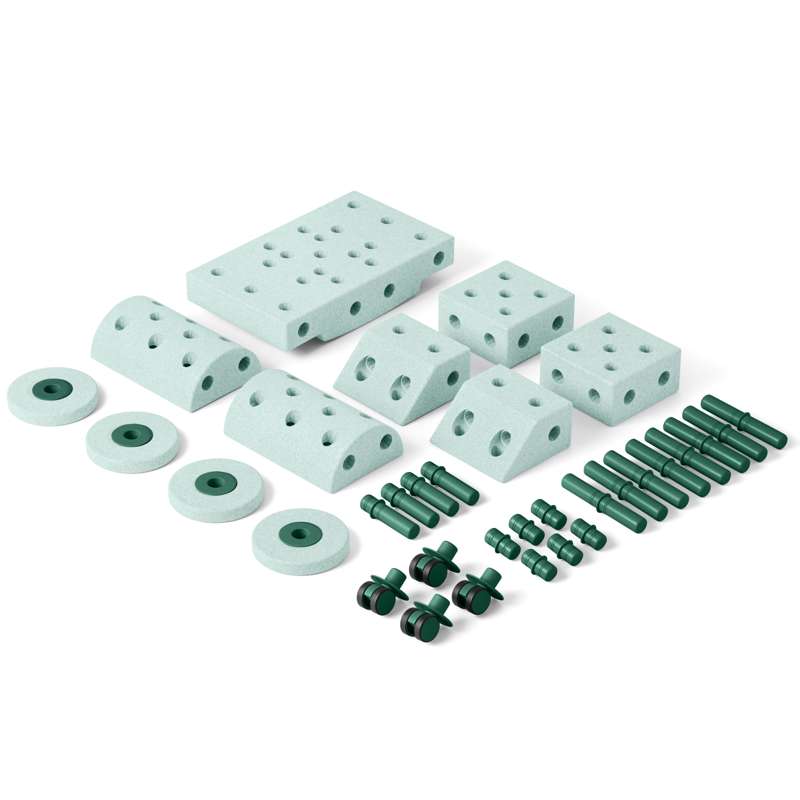 Dreamer Byggesæt   Ocean Mint Forest Green fra Modu