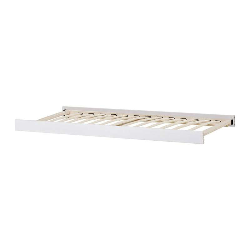 Deluxe   Sengeside Til 90x200 Cm.   Fleksibel Indlægsbund   Hvid fra Hoppekids