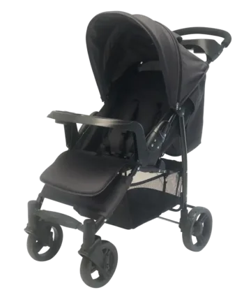Basson Baby Foldevogn Antrasit