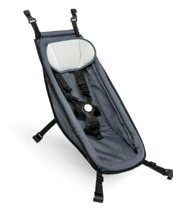 Croozer Baby Sæde Graphite Blue
