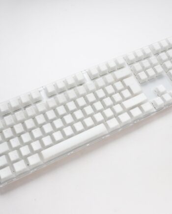 Ducky One Aura White Nordic Fullsize Gateron Baby Kangaroo Rgb Tastatur Geekd