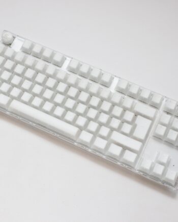 Ducky One Aura White Nordic Tkl Gateron Baby Kangaroo Rgb Tastatur Geekd