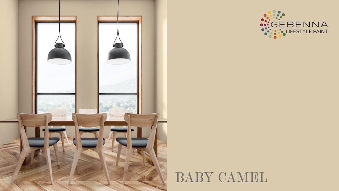 Gebenna Vægmaling: Baby Camel Liter