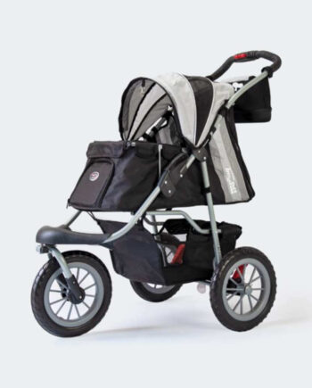 Hundeklapvogn Innopet Buggy Comfort Efa Eco Sølv Sort