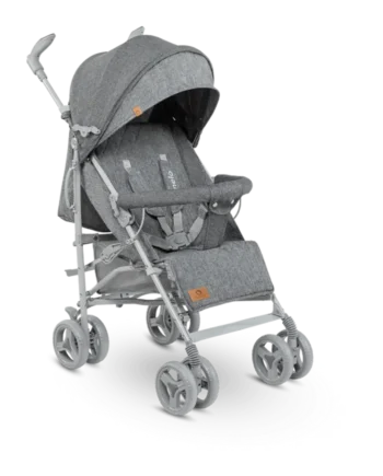 Irma Klapvogn Grey Dark Grey