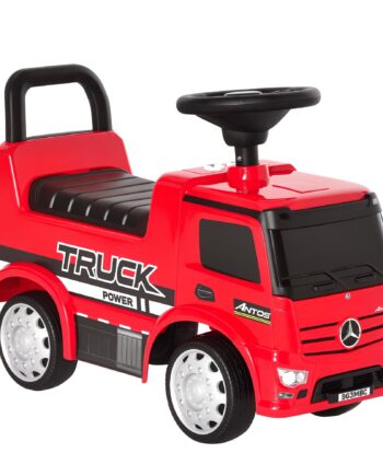 Køretøj Køretøj Baby Køretøj Børnebil Licenseret Mercedes Antos Lastbil Style Med Lys Til Børn Fra Til Måneder Metal Plast Rødsort 5x28 5x45cm