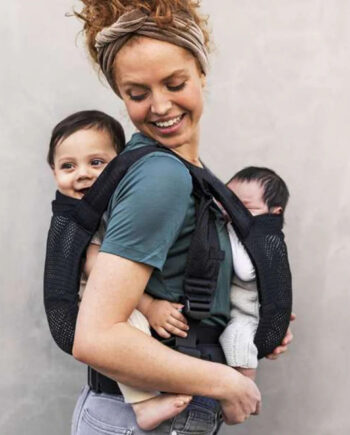 Mini Monkey Baby Tandemsele Sort