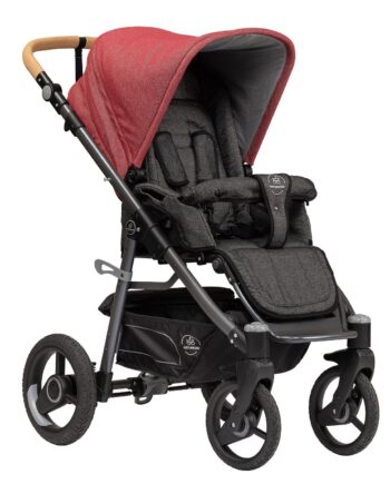 Naturkind Klapvogn Lux Evo Granada Rødmeleret