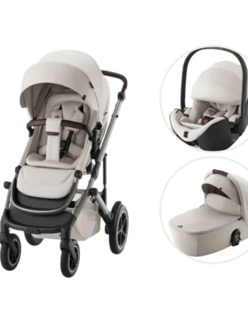 Smile Lux Kombivogn Inkl Autostol Soft Taupe