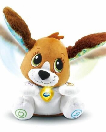 Tøjdyr Med Lyd Vtech Baby Doggie Talks With Fransk Multifarvet