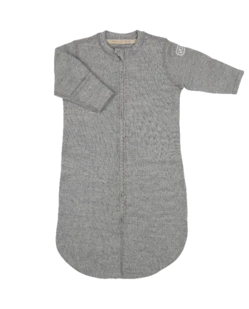 Voksi Wool Baby Bag Fleece Melan Grey