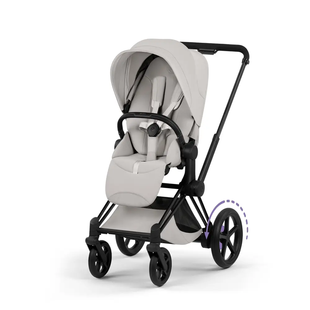Cybex Priam Klapvogn Style City Grey Matt Black