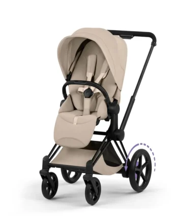 Cybex Priam Klapvogn Style Cozy Beige Matt Black
