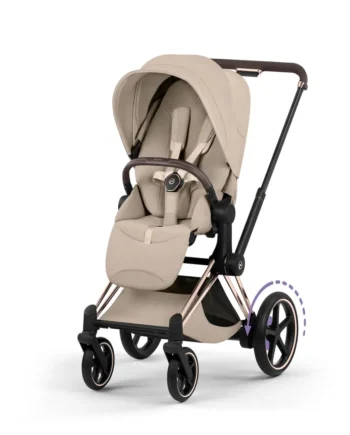 Cybex Priam Klapvogn Style Cozy Beige Rosegold