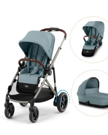 Gazelle Søskendevogn Stormy Blue