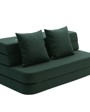 Klipklap Fold Sofa 120 Deep Green Light Green