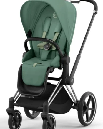 Priam Klapvogn Leaf Green Chrome Black