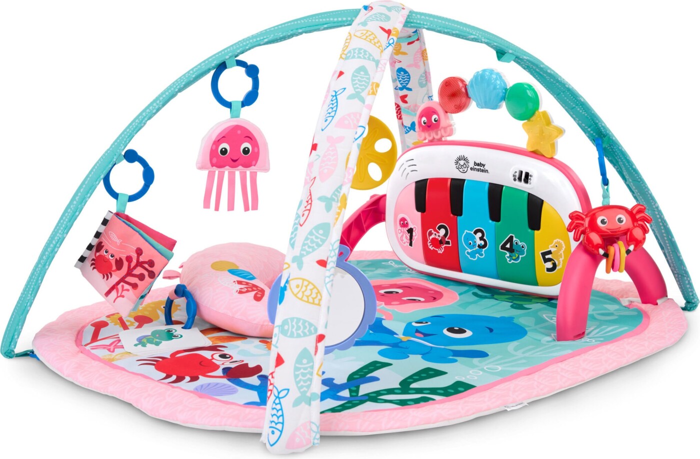 Baby Einstein Kickin Tunes Jellyfish Jamboree Aktivitetstæppe