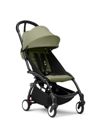 Yoyo Klapvogn Olive Sort Stel