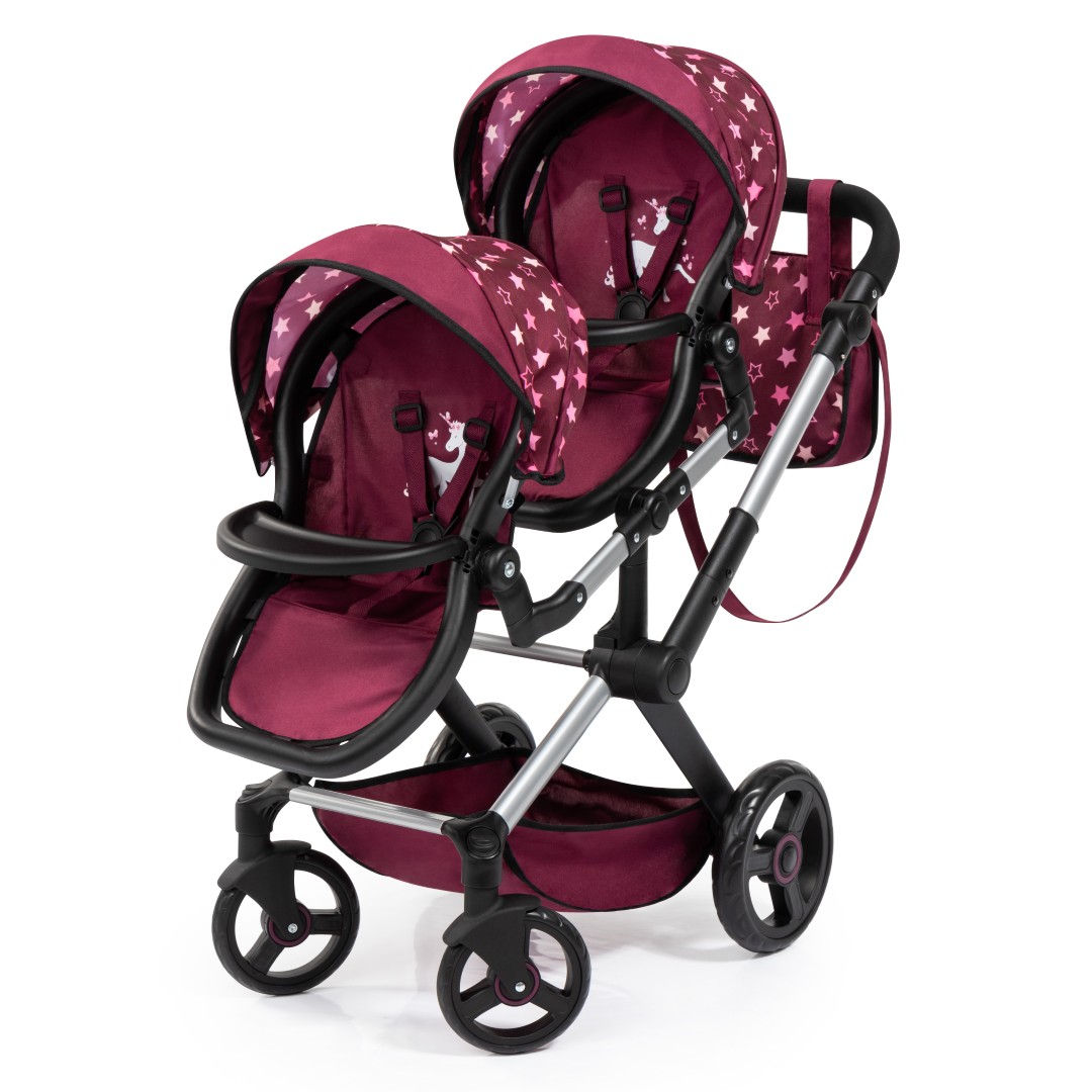 Bayer Design Tvillinge Klapvogn Xeo Bordeaux
