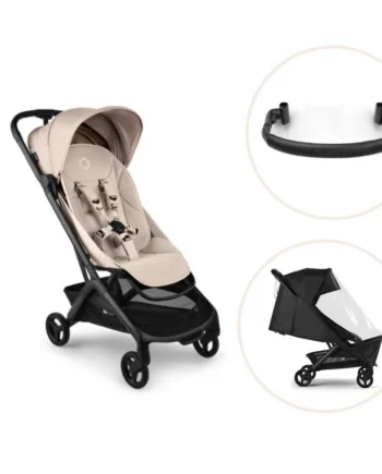 Bugaboo Butterfly Klapvogn Inkl Bøjle Regnslag Black Desert Taupe