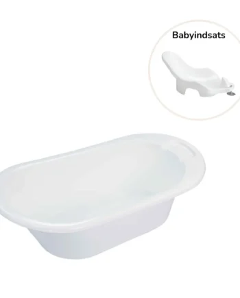 Bebejou Badekar Inkl Aquasit Baby Support Hvid