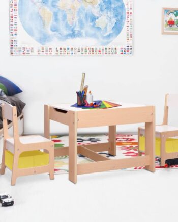 Børnebord Med Stole Mdf