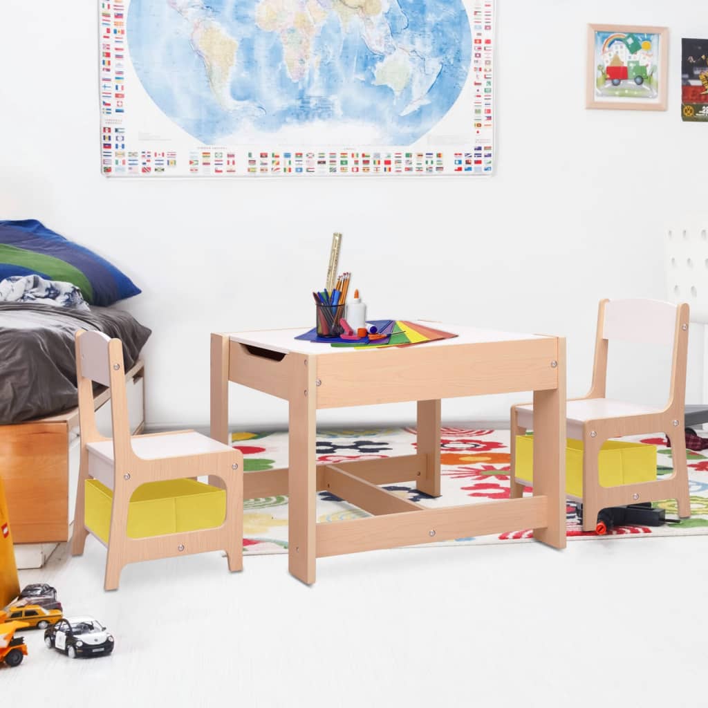 Børnebord Med Stole Mdf