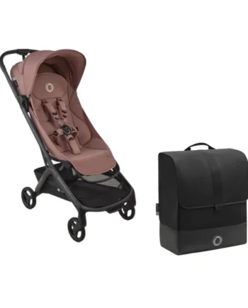 Bugaboo Butterfly Klapvogn Inkl Transporttaske Black Dusty Pink