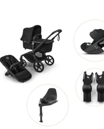 Bugaboo Fox Renew Kombivogn Inkl Cloud Plus Autostol Base Adapter Heritage Black Black