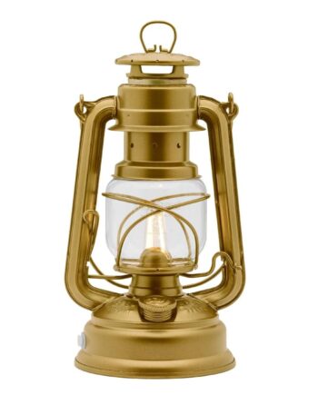 Feuerhand Led Laterne Baby Special 276 Gold Lanterne Guld