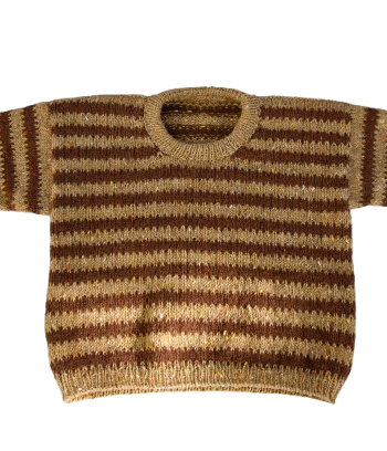 Otto Sweater Baby Med Guldkarameleffekt