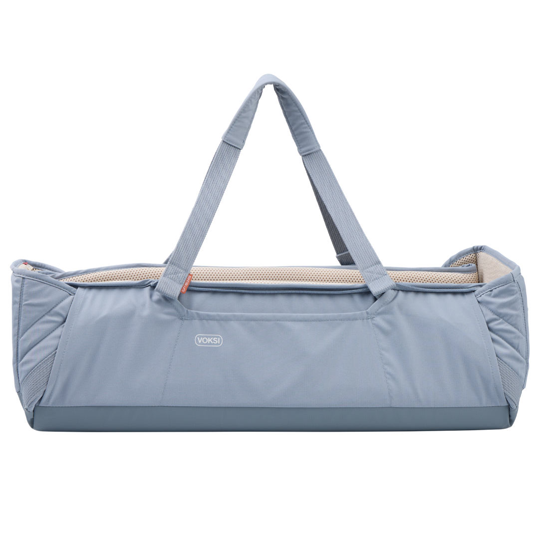 Voksi Carry Babylift Mdr Misty Blue Leaf