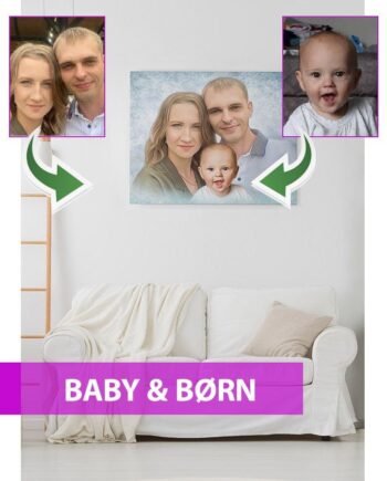 Baby   Børn Dream Portræt Efter Dine Fotos