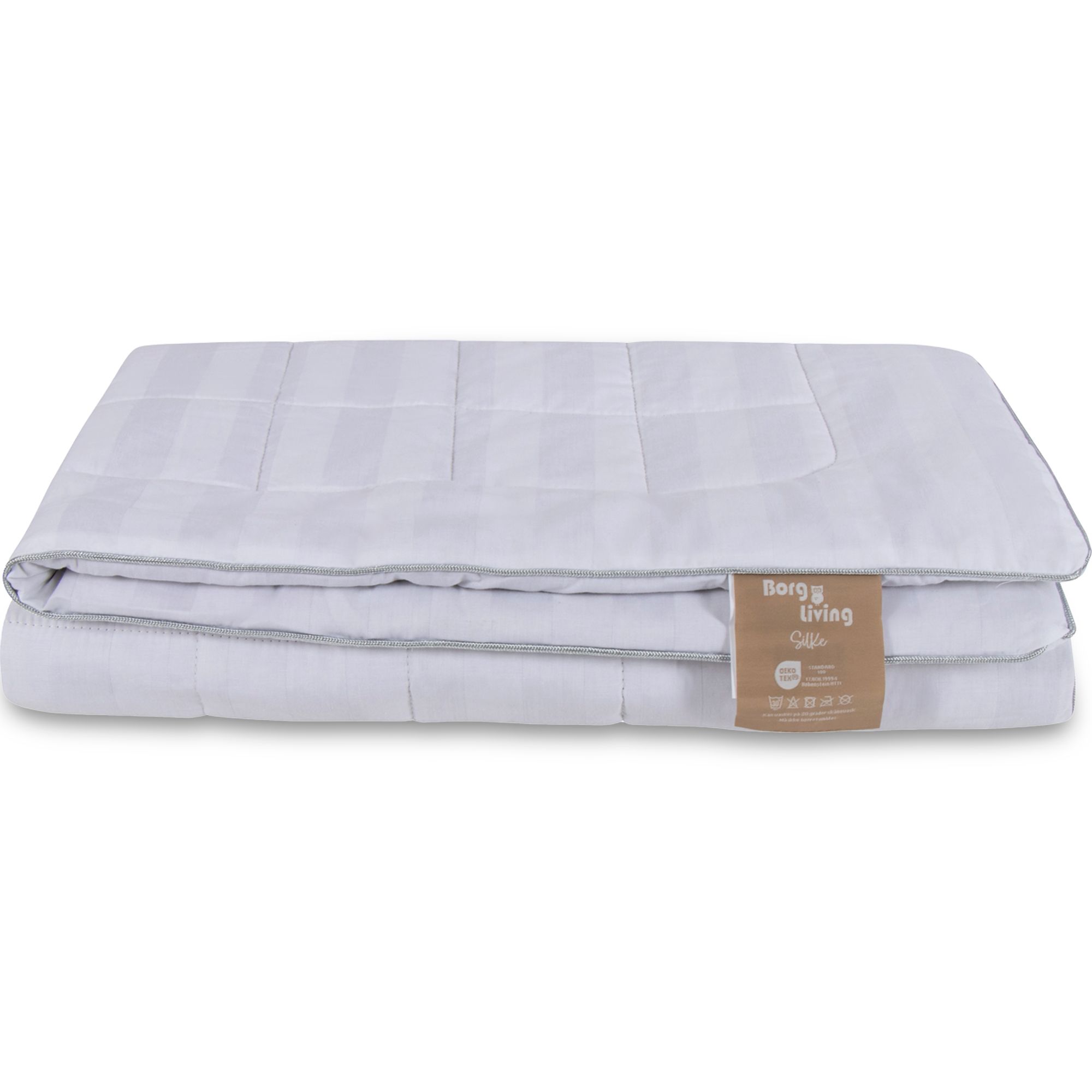 Baby Silkedyne Temperaturregulerende Helårs 100 Mulberry Silke 70x100 Borg Living