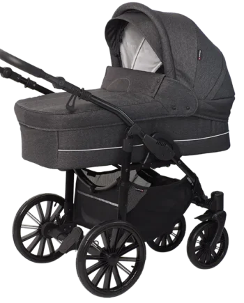 Basson Nordic Lux Barnevogn Dark Grey Melange