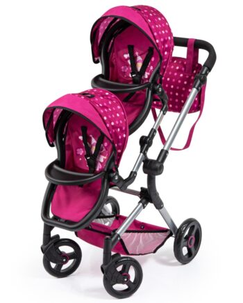 Bayer Design Tvillinge Klapvogn Neo Pink