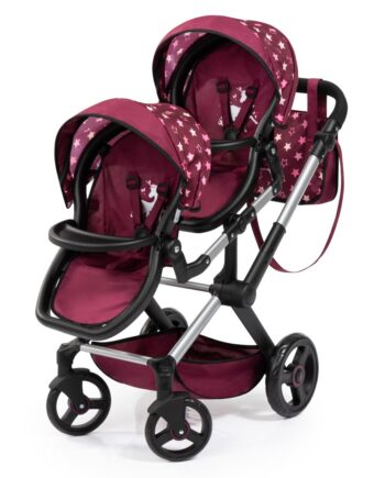 Bayer Design Tvillinge Klapvogn Xeo Bordeaux