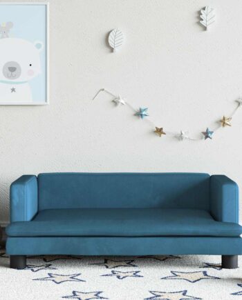Børnesofa Velour Brun