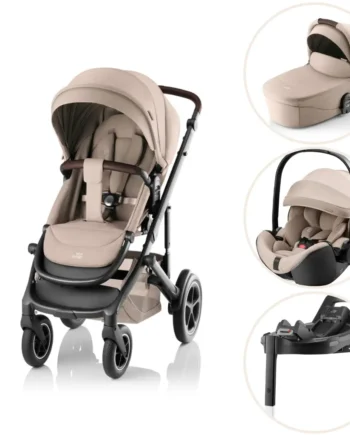 Britax Rmer Smile Style Inkl Liggedel Baby Safe Pro Autostol Vario Base Teak