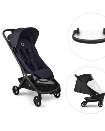 Bugaboo Butterfly Klapvogn Inkl Bøjle Regnslag Black Deep Indigo