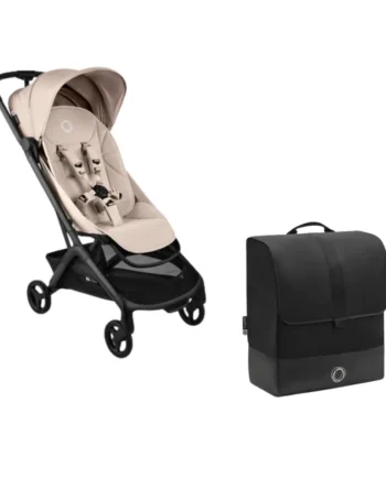 Bugaboo Butterfly Klapvogn Inkl Transporttaske Black Desert Taupe