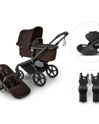 Bugaboo Fox Renew Kombivogn Inkl Cloud Autostol Adapter Cocoa Brown Black