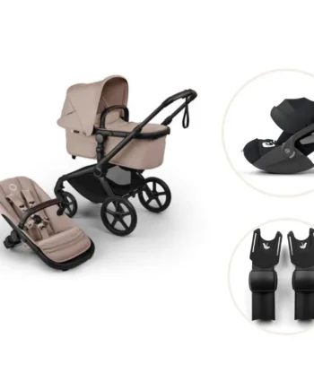 Bugaboo Fox Renew Kombivogn Inkl Cloud Autostol Adapter Desert Taupe Melange Black