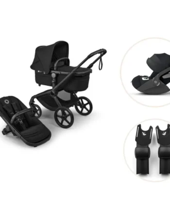 Bugaboo Fox Renew Kombivogn Inkl Cloud Autostol Adapter Heritage Black Black