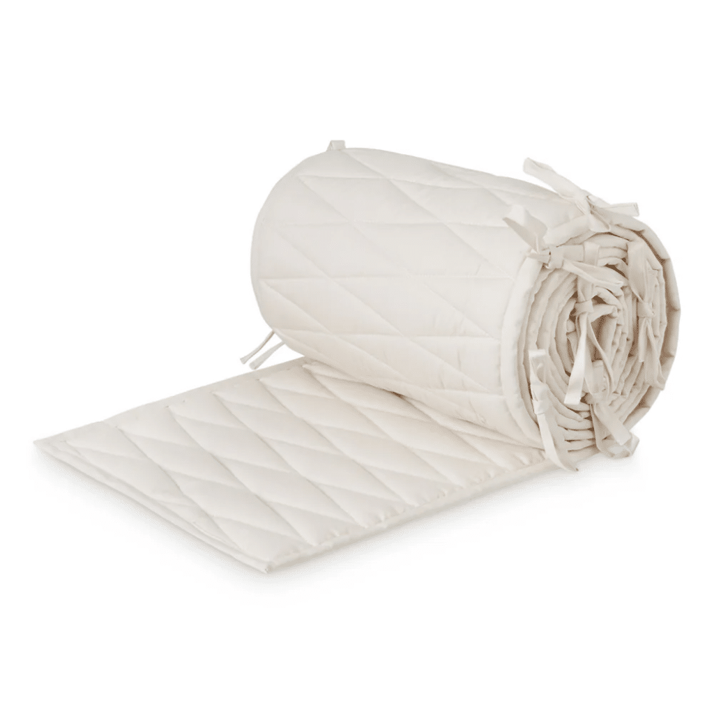 Cam Cam Sengerand Med Harlequin Broderi Light Sand