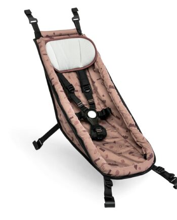 Croozer Baby Sæde Red Patterned