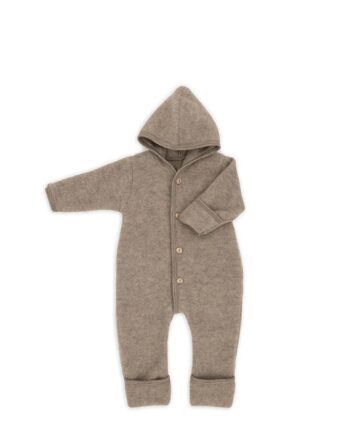 Engel  Uldheldragt Fleece Brun Melange