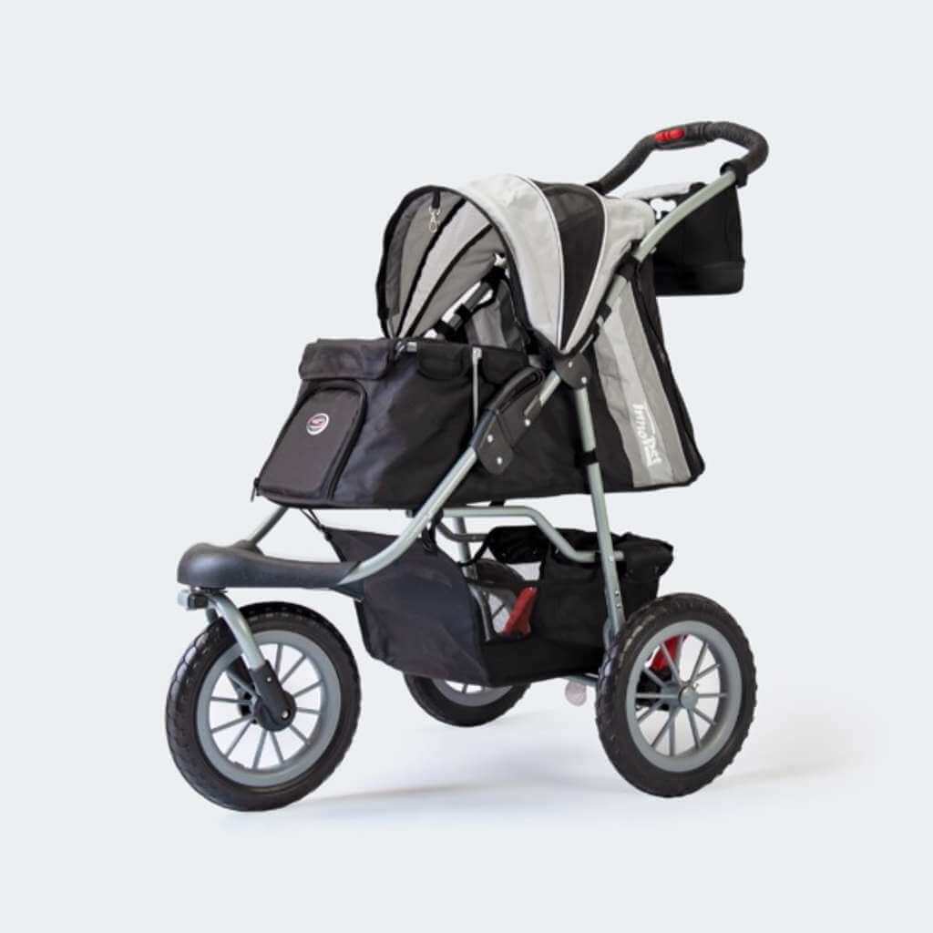 Hundeklapvogn Innopet Buggy Comfort Efa Eco Sølv Sort