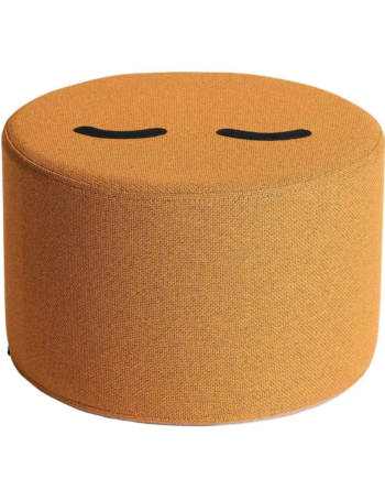 Klipklap Cirkel Mrs Circle Face Mustard Brown